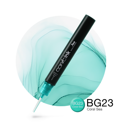 Copic Ink Refill BG23 Coral Sea <inline style="float: right; margin-right: 10px; background-color: rgb(190, 227, 220);">&nbsp;&nbsp;&nbsp;&nbsp;&nbsp;&nbsp; </inline>