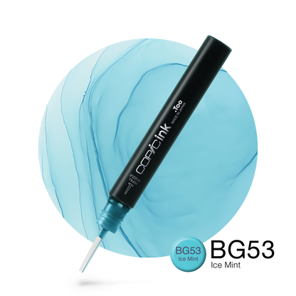 Copic Ink Refill BG53 Ice Mint <inline style="float: right; margin-right: 10px; background-color: rgb(156, 195, 198);">&nbsp;&nbsp;&nbsp;&nbsp;&nbsp;&nbsp; </inline>