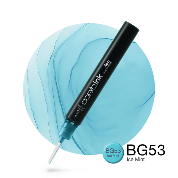 Copic Ink Refill BG53 Ice Mint <inline style="float: right; margin-right: 10px; background-color: rgb(156, 195, 198);">&nbsp;&nbsp;&nbsp;&nbsp;&nbsp;&nbsp; </inline>