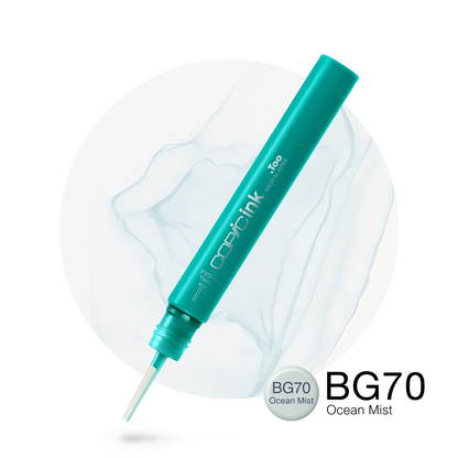Copic Ink Refill BG70 Ocean Mist <inline style="float: right; margin-right: 10px; background-color: rgb(210, 228, 230);">&nbsp;&nbsp;&nbsp;&nbsp;&nbsp;&nbsp; </inline>
