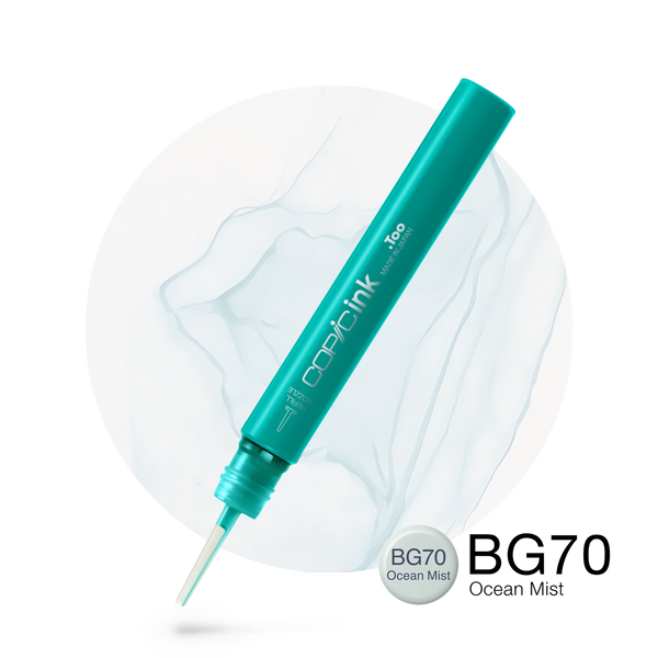 Copic Ink Refill BG70 Ocean Mist <inline style="float: right; margin-right: 10px; background-color: rgb(210, 228, 230);">&nbsp;&nbsp;&nbsp;&nbsp;&nbsp;&nbsp; </inline>