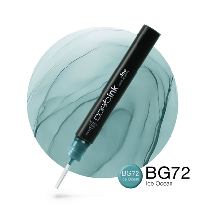 Copic Ink Refill BG72 Ice Ocean <inline style="float: right; margin-right: 10px; background-color: rgb(118, 183, 187);">&nbsp;&nbsp;&nbsp;&nbsp;&nbsp;&nbsp; </inline>