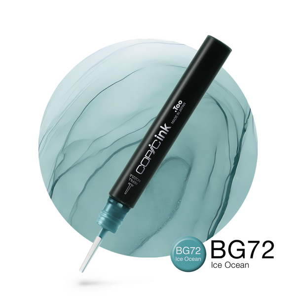 Copic Ink Refill BG72 Ice Ocean <inline style="float: right; margin-right: 10px; background-color: rgb(118, 183, 187);">&nbsp;&nbsp;&nbsp;&nbsp;&nbsp;&nbsp; </inline>