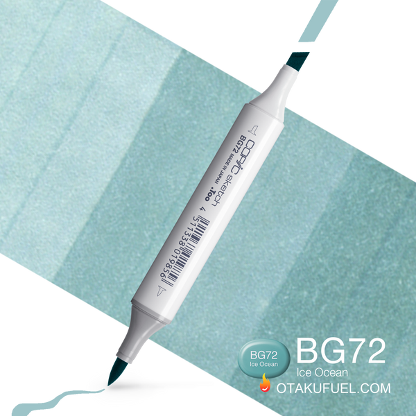 Copic Sketch BG72 Ice Ocean Marker <inline style="float: right; margin-right: 10px; background-color: rgb(118, 183, 187);">&nbsp;&nbsp;&nbsp;&nbsp;&nbsp;&nbsp; </inline>