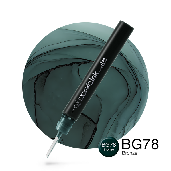Copic Ink Refill BG78 Bronze <inline style="float: right; margin-right: 10px; background-color: rgb(73, 112, 107);">&nbsp;&nbsp;&nbsp;&nbsp;&nbsp;&nbsp; </inline>