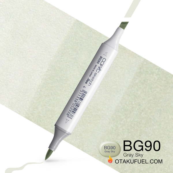 Copic Sketch BG90 Gray Sky Marker <inline style="float: right; margin-right: 10px; background-color: rgb(137, 205, 240);">&nbsp;&nbsp;&nbsp;&nbsp;&nbsp;&nbsp; </inline>