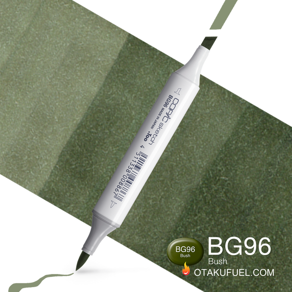 Copic Sketch BG96 Bush Marker <inline style="float: right; margin-right: 10px; background-color: rgb(130, 161, 145);">&nbsp;&nbsp;&nbsp;&nbsp;&nbsp;&nbsp; </inline>