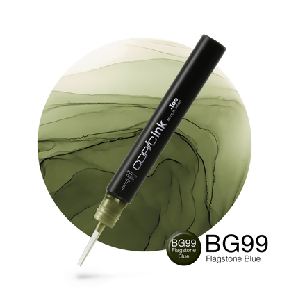 Copic Ink Refill BG99 Flagstone Blue <inline style="float: right; margin-right: 10px; background-color: rgb(112, 157, 137);">&nbsp;&nbsp;&nbsp;&nbsp;&nbsp;&nbsp; </inline>