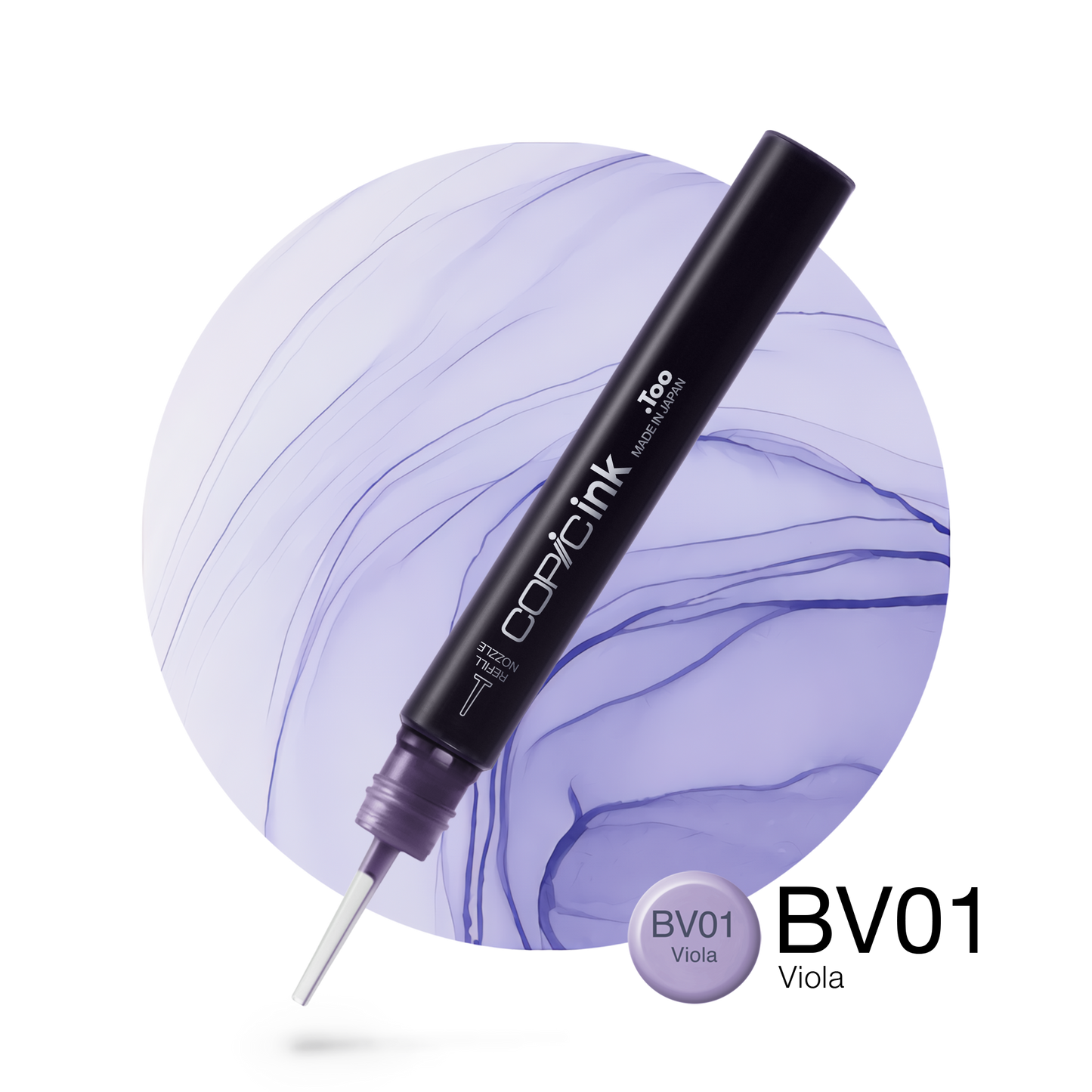 Copic Ink Refill BV01 Viola <inline style="float: right; margin-right: 10px; background-color: rgb(199, 203, 230);">&nbsp;&nbsp;&nbsp;&nbsp;&nbsp;&nbsp; </inline>