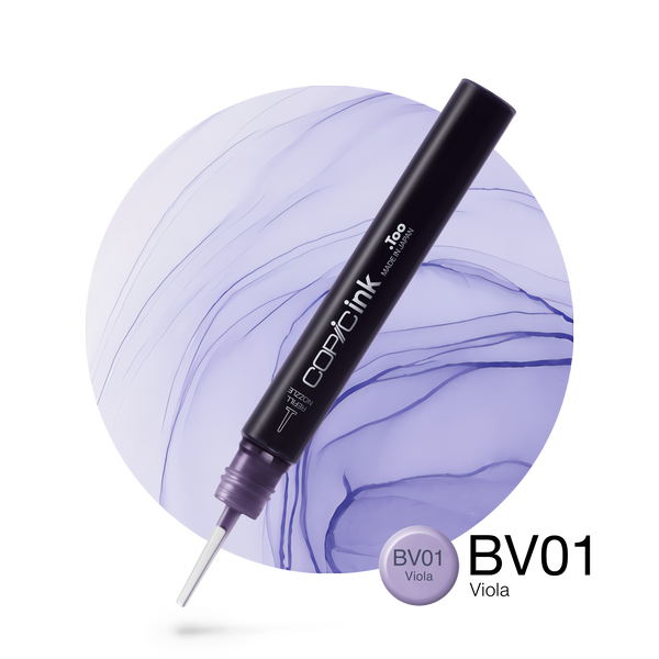 Copic Ink Refill BV01 Viola <inline style="float: right; margin-right: 10px; background-color: rgb(199, 203, 230);">&nbsp;&nbsp;&nbsp;&nbsp;&nbsp;&nbsp; </inline>