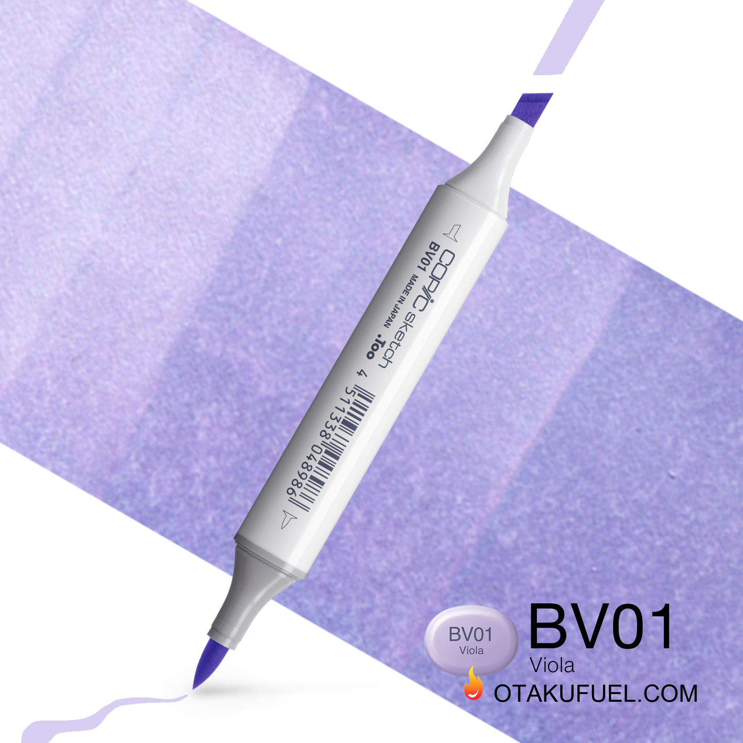Copic Sketch BV01 Viola Marker <inline style="float: right; margin-right: 10px; background-color: rgb(199, 203, 230);">&nbsp;&nbsp;&nbsp;&nbsp;&nbsp;&nbsp; </inline>