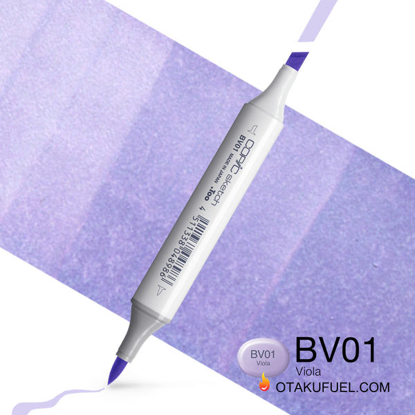 Copic Sketch BV01 Viola Marker <inline style="float: right; margin-right: 10px; background-color: rgb(199, 203, 230);">&nbsp;&nbsp;&nbsp;&nbsp;&nbsp;&nbsp; </inline>
