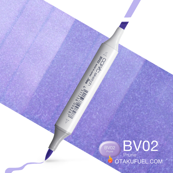 Copic Sketch BV02 Prune Marker <inline style="float: right; margin-right: 10px; background-color: rgb(170, 184, 219);">&nbsp;&nbsp;&nbsp;&nbsp;&nbsp;&nbsp; </inline>