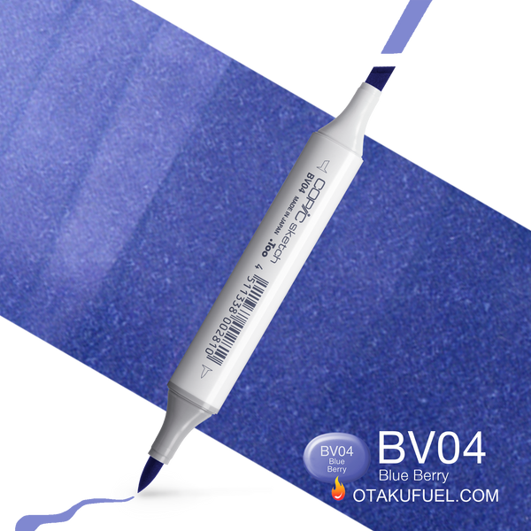 Copic Sketch BV04 Blue Berry Marker <inline style="float: right; margin-right: 10px; background-color: rgb(125, 150, 206);">&nbsp;&nbsp;&nbsp;&nbsp;&nbsp;&nbsp; </inline>