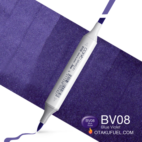 Copic Sketch BV08 Blue Violet Marker <inline style="float: right; margin-right: 10px; background-color: rgb(157, 126, 185);">&nbsp;&nbsp;&nbsp;&nbsp;&nbsp;&nbsp; </inline>