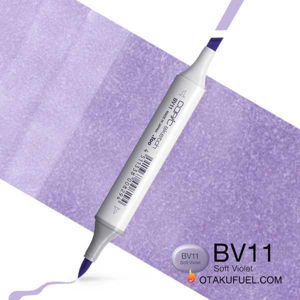Copic Sketch BV11 Soft Violet Marker <inline style="float: right; margin-right: 10px; background-color: rgb(212,210,232);">&nbsp;&nbsp;&nbsp;&nbsp;&nbsp;&nbsp; </inline>