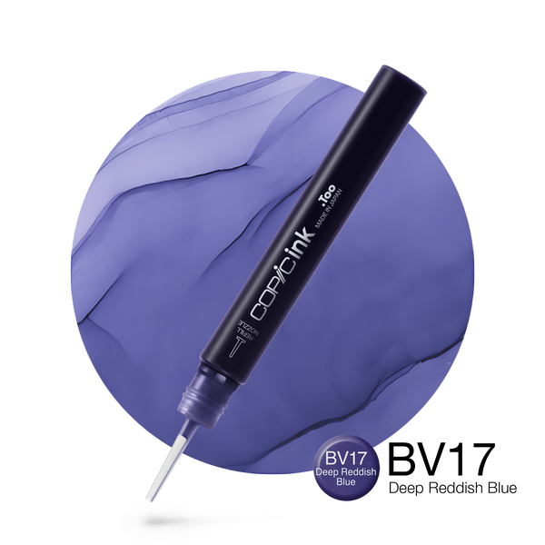 Copic Ink Refill BV17 Deep Reddish Blue <inline style="float: right; margin-right: 10px; background-color: rgb(103, 122, 168);">&nbsp;&nbsp;&nbsp;&nbsp;&nbsp;&nbsp; </inline>