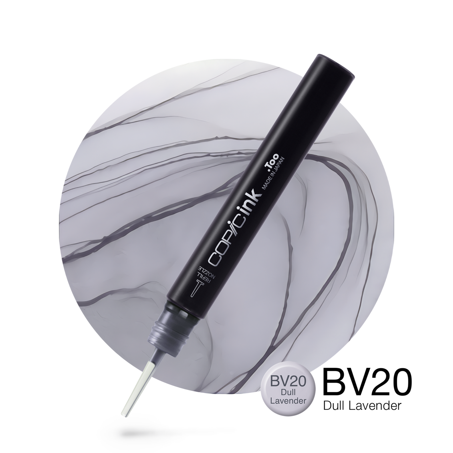 Copic Ink Refill BV20 Dull Lavender <inline style="float: right; margin-right: 10px; background-color: rgb(206, 149, 194);">&nbsp;&nbsp;&nbsp;&nbsp;&nbsp;&nbsp; </inline>