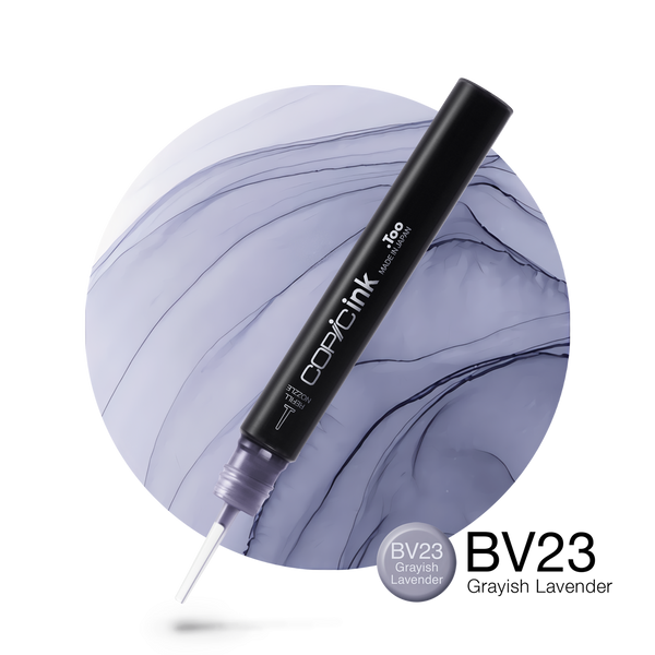 Copic Ink Refill BV23 Grayish Lavender <inline style="float: right; margin-right: 10px; background-color: rgb(177, 192, 221);">&nbsp;&nbsp;&nbsp;&nbsp;&nbsp;&nbsp; </inline>