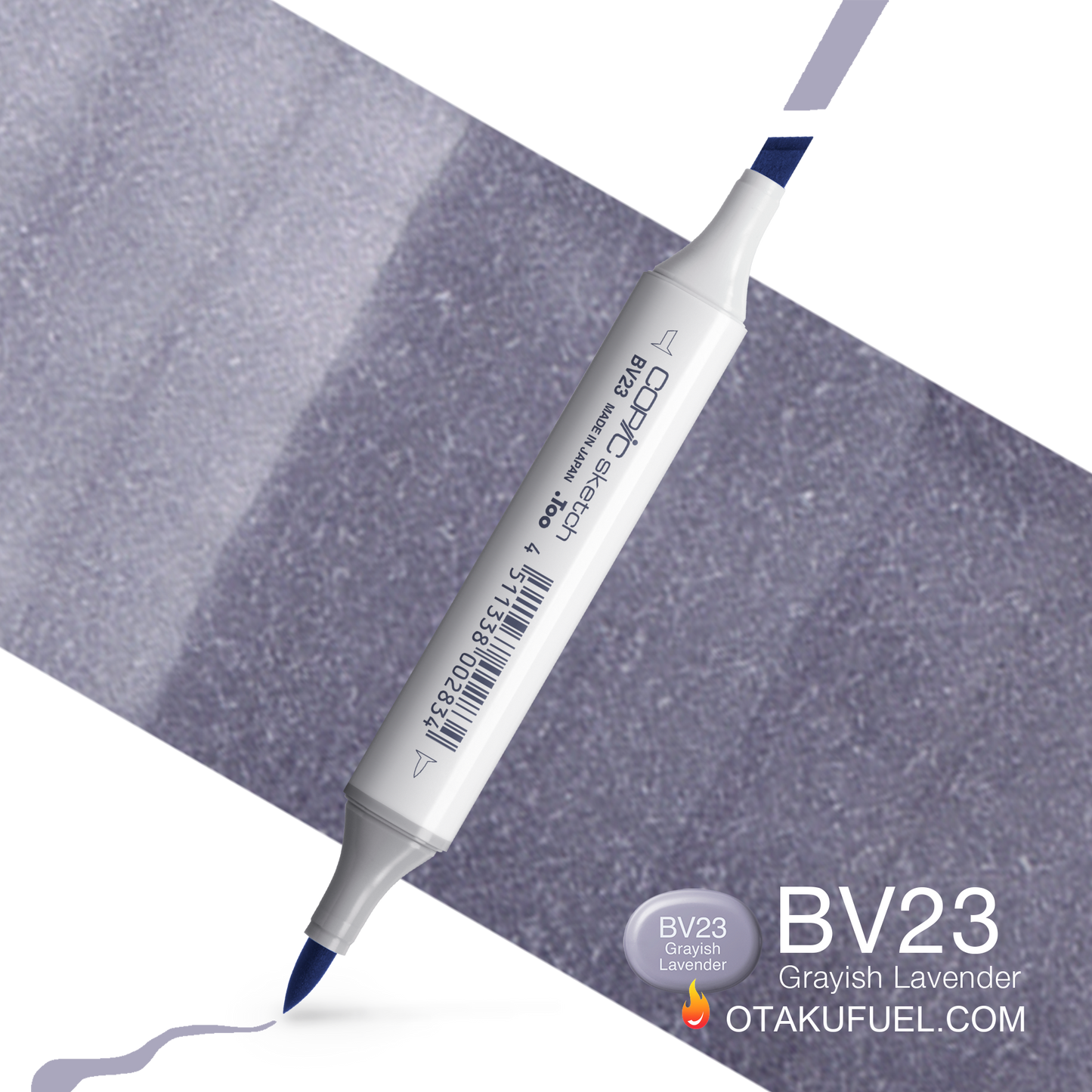Copic Sketch BV23 Grayish Lavender Marker <inline style="float: right; margin-right: 10px; background-color: rgb(177, 192, 221);">&nbsp;&nbsp;&nbsp;&nbsp;&nbsp;&nbsp; </inline>