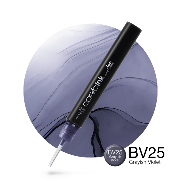 Copic Ink Refill BV25 Grayish Violet <inline style="float: right; margin-right: 10px; background-color: rgb(128,132,167);">&nbsp;&nbsp;&nbsp;&nbsp;&nbsp;&nbsp; </inline>