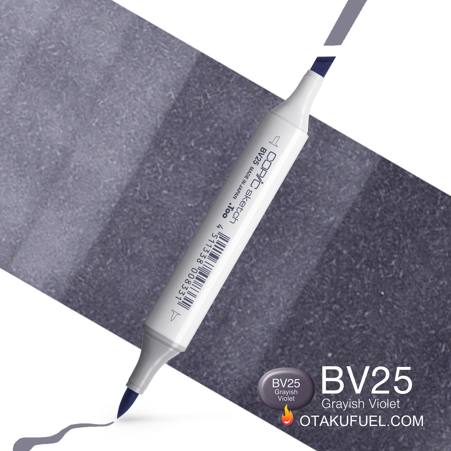 Copic Sketch BV25 Grayish Violet Marker <inline style="float: right; margin-right: 10px; background-color: rgb(128,132,167);">&nbsp;&nbsp;&nbsp;&nbsp;&nbsp;&nbsp; </inline>