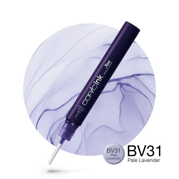 Copic Ink Refill BV31 Pale Lavender <inline style="float: right; margin-right: 10px; background-color: rgb(219, 226, 242);">&nbsp;&nbsp;&nbsp;&nbsp;&nbsp;&nbsp; </inline>