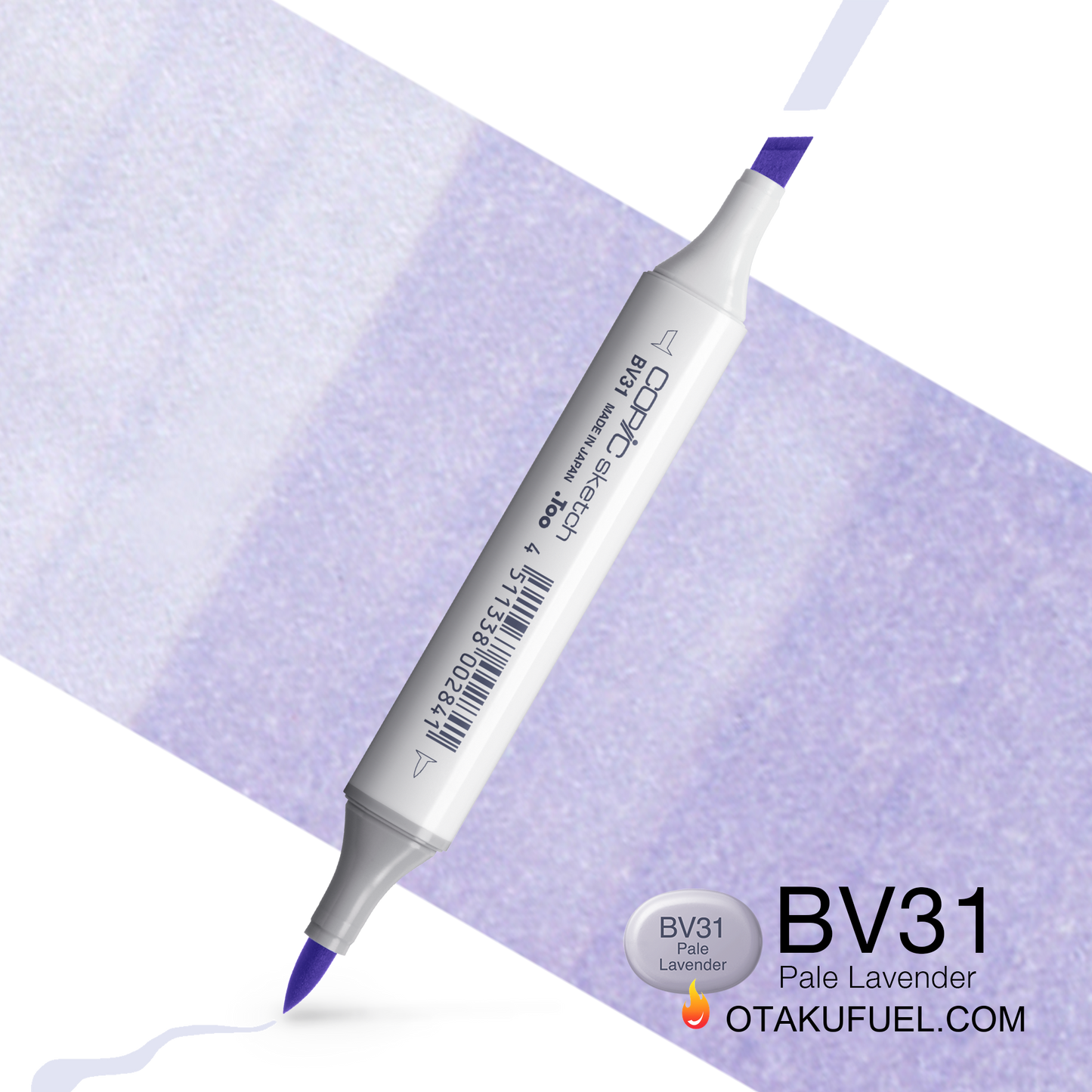 Copic Sketch BV31 Pale Lavender Marker <inline style="float: right; margin-right: 10px; background-color: rgb(219, 226, 242);">&nbsp;&nbsp;&nbsp;&nbsp;&nbsp;&nbsp; </inline>