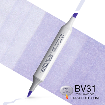 Copic Sketch BV31 Pale Lavender Marker <inline style="float: right; margin-right: 10px; background-color: rgb(219, 226, 242);">&nbsp;&nbsp;&nbsp;&nbsp;&nbsp;&nbsp; </inline>