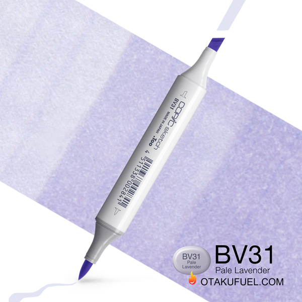 Copic Sketch BV31 Pale Lavender Marker <inline style="float: right; margin-right: 10px; background-color: rgb(219, 226, 242);">&nbsp;&nbsp;&nbsp;&nbsp;&nbsp;&nbsp; </inline>