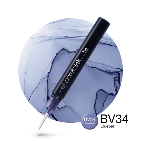 Copic Ink Refill BV34 Bluebell <inline style="float: right; margin-right: 10px; background-color: rgb(157, 166, 188);">&nbsp;&nbsp;&nbsp;&nbsp;&nbsp;&nbsp; </inline>