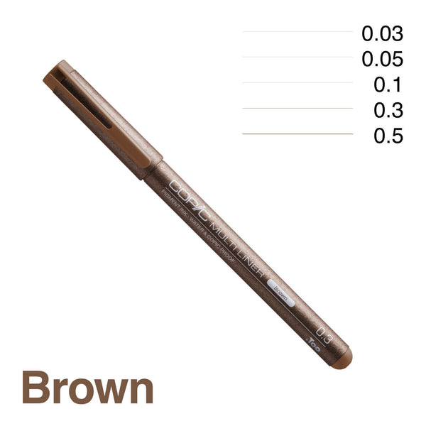 Copic Multiliner Brown