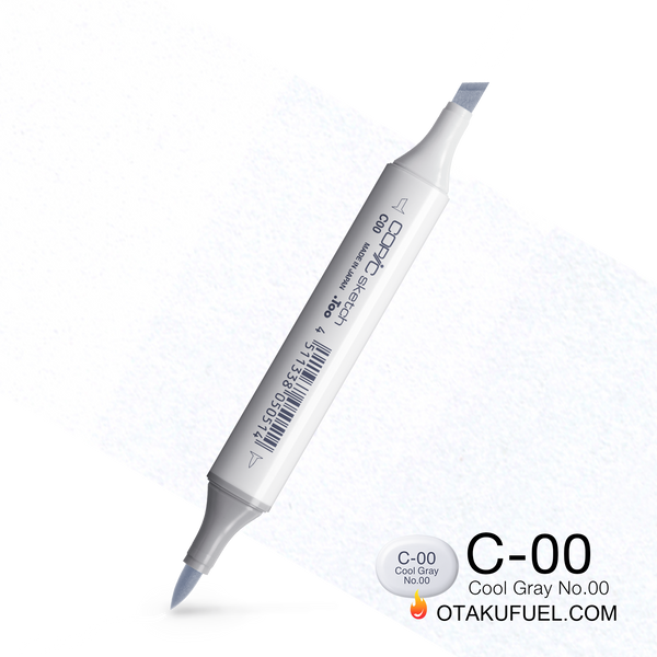 Copic Sketch C00 Cool Gray No. 00 Marker <inline style="float: right; margin-right: 10px; background-color: rgb(226, 235, 242);">&nbsp;&nbsp;&nbsp;&nbsp;&nbsp;&nbsp; </inline>
