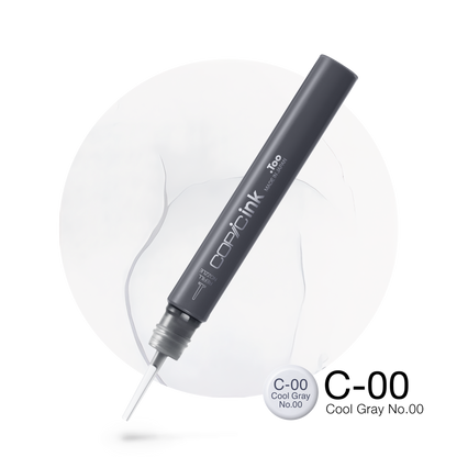 Copic Ink Refill C00 Cool Gray No. 00 <inline style="float: right; margin-right: 10px; background-color: rgb(226, 235, 242);">&nbsp;&nbsp;&nbsp;&nbsp;&nbsp;&nbsp; </inline>