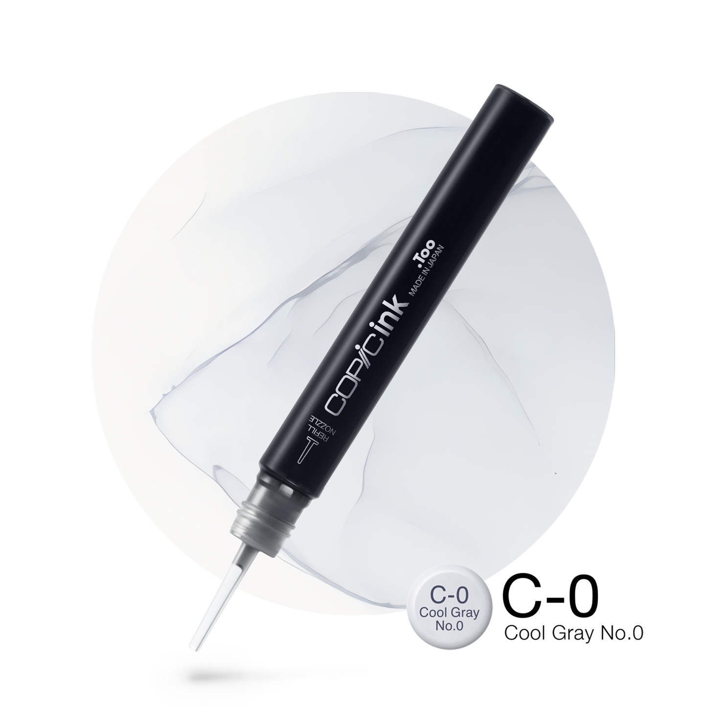 Copic Ink Refill C0 Cool Gray No. 0 <inline style="float: right; margin-right: 10px; background-color: rgb(226, 235, 242);">&nbsp;&nbsp;&nbsp;&nbsp;&nbsp;&nbsp; </inline>