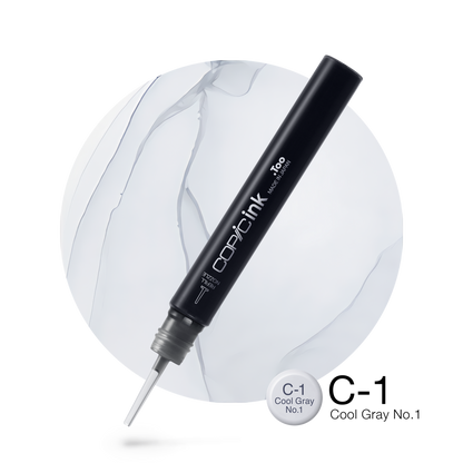Copic Ink Refill C1 Cool Gray No. 1 <inline style="float: right; margin-right: 10px; background-color: rgb(217, 228, 234);">&nbsp;&nbsp;&nbsp;&nbsp;&nbsp;&nbsp; </inline>