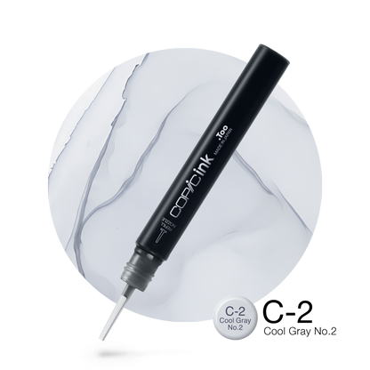 Copic Ink Refill C2 Cool Gray No. 2 <inline style="float: right; margin-right: 10px; background-color: rgb(217, 228, 234);">&nbsp;&nbsp;&nbsp;&nbsp;&nbsp;&nbsp; </inline>