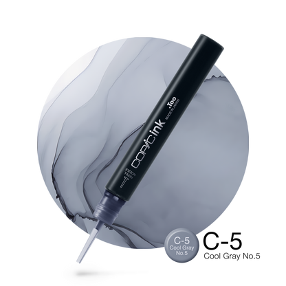 Copic Ink Refill C5 Cool Gray No. 5 <inline style="float: right; margin-right: 10px; background-color: rgb(165, 179, 188);">&nbsp;&nbsp;&nbsp;&nbsp;&nbsp;&nbsp; </inline>