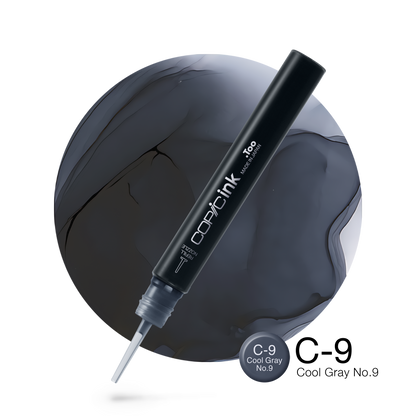 Copic Ink Refill C9 Cool Gray No. 9 <inline style="float: right; margin-right: 10px; background-color: rgb(83, 93, 102);">&nbsp;&nbsp;&nbsp;&nbsp;&nbsp;&nbsp; </inline>