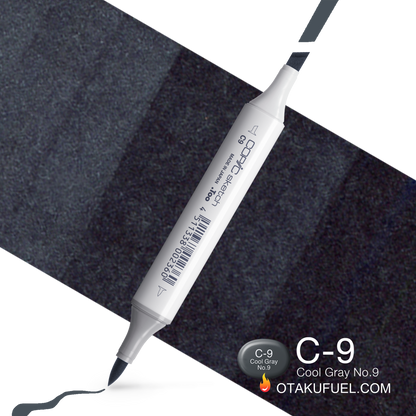 Copic Sketch C9 Cool Gray No. 9 Marker <inline style="float: right; margin-right: 10px; background-color: rgb(62, 71, 80);">&nbsp;&nbsp;&nbsp;&nbsp;&nbsp;&nbsp; </inline>