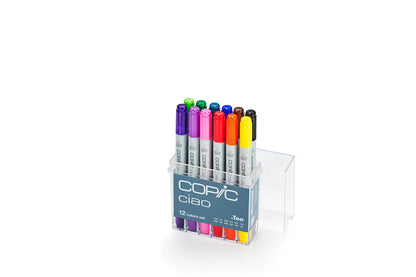Copic Ciao Markers: 12 Color Set [Basic Set]