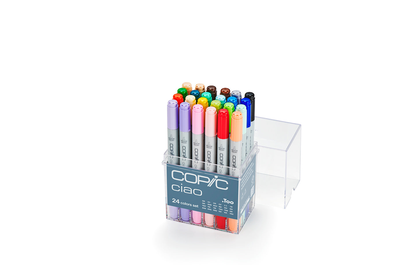 Copic Ciao Markers: 24 Color Set [Basic Set]