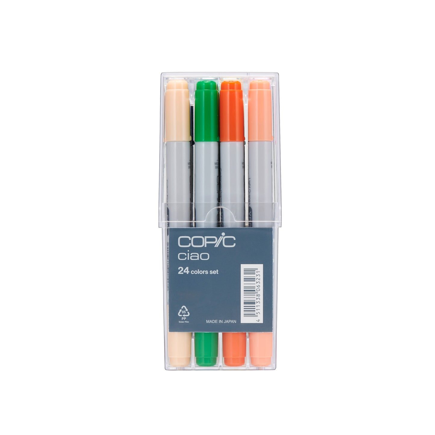 Copic Ciao Markers: 24 Color Set [Basic Set]