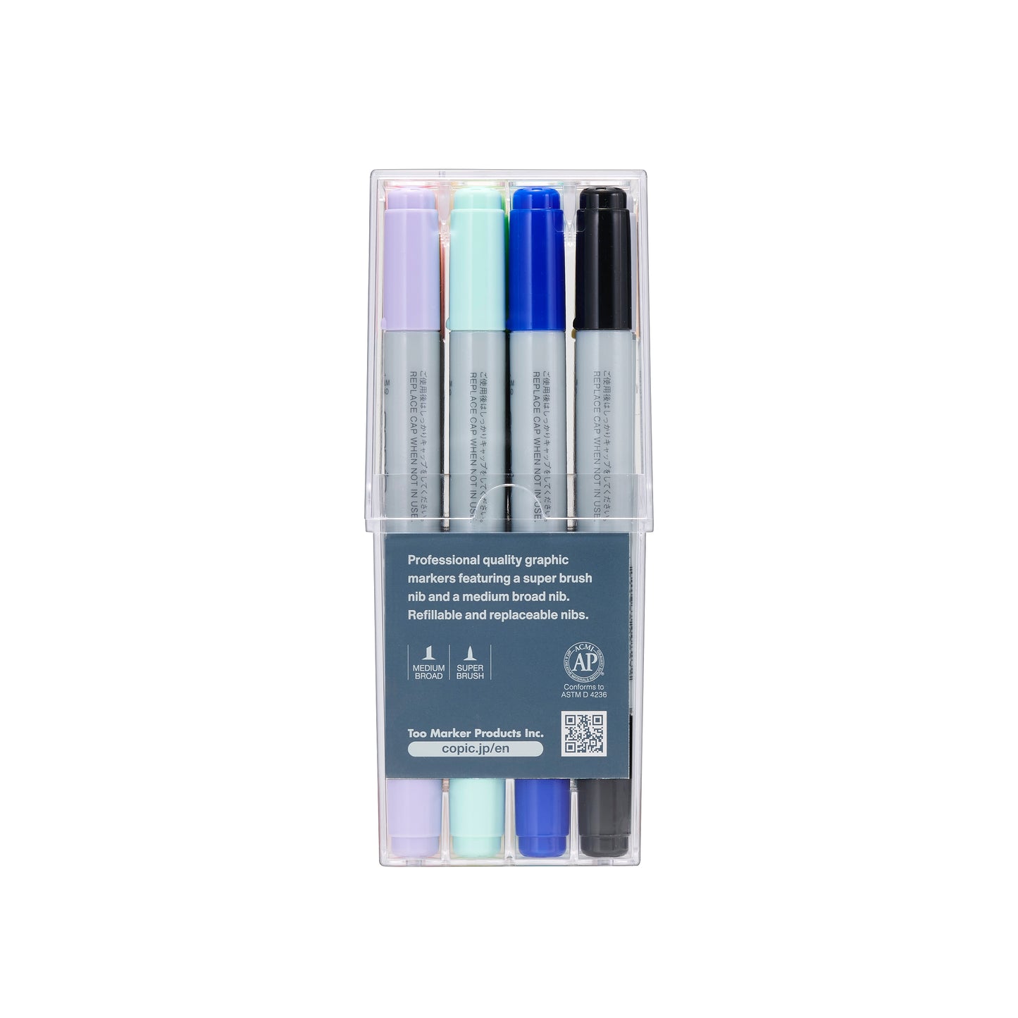 Copic Ciao Markers: 24 Color Set [Basic Set]
