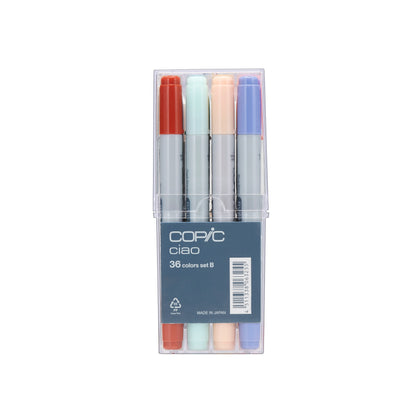 Copic Ciao Markers: 36 Color - Set B