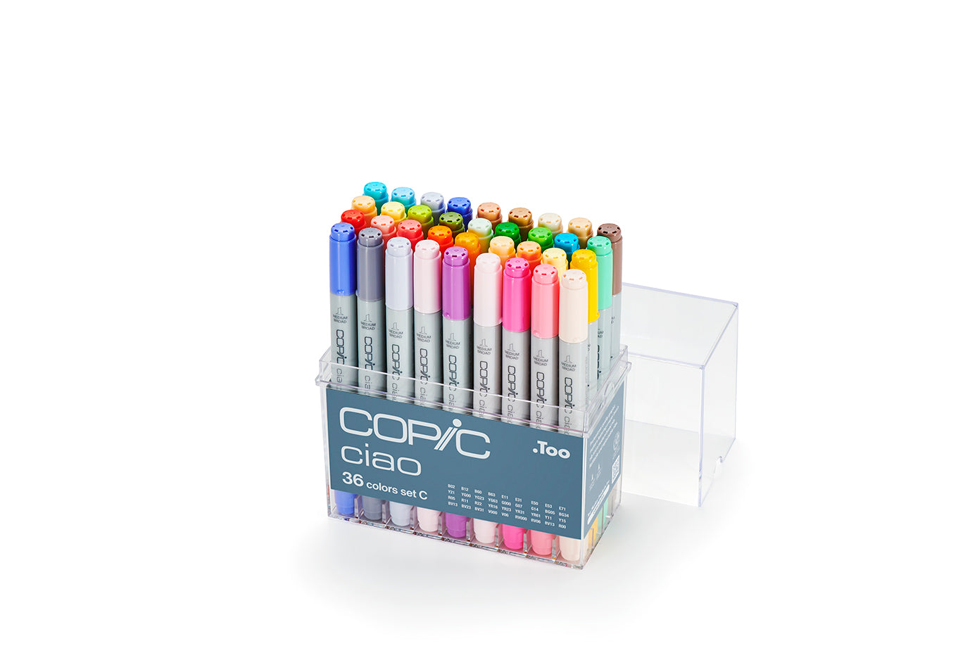Copic Ciao Markers: 36 Color - Set C