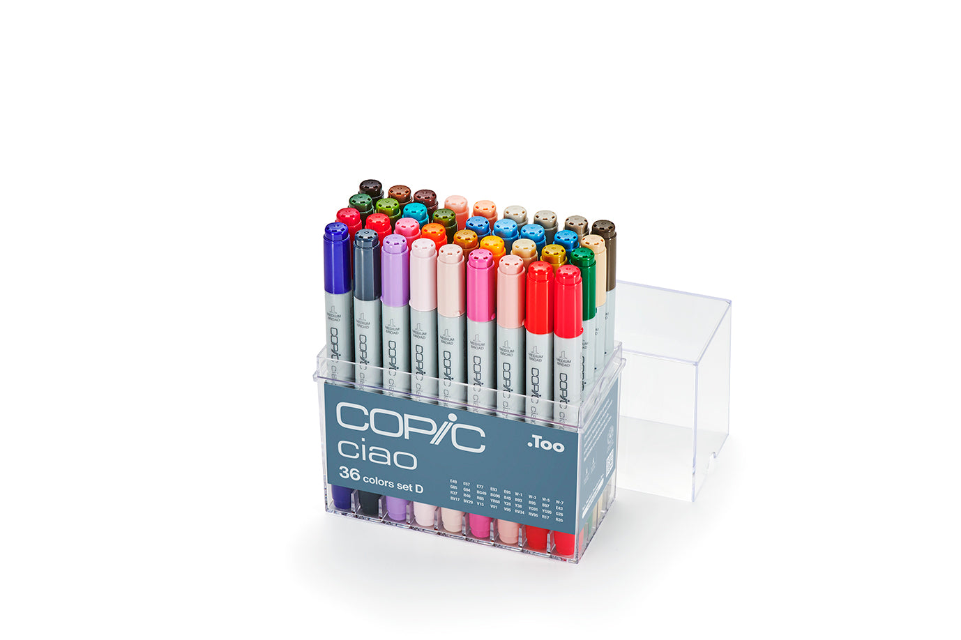 Copic Ciao Markers: 36 Color - Set D