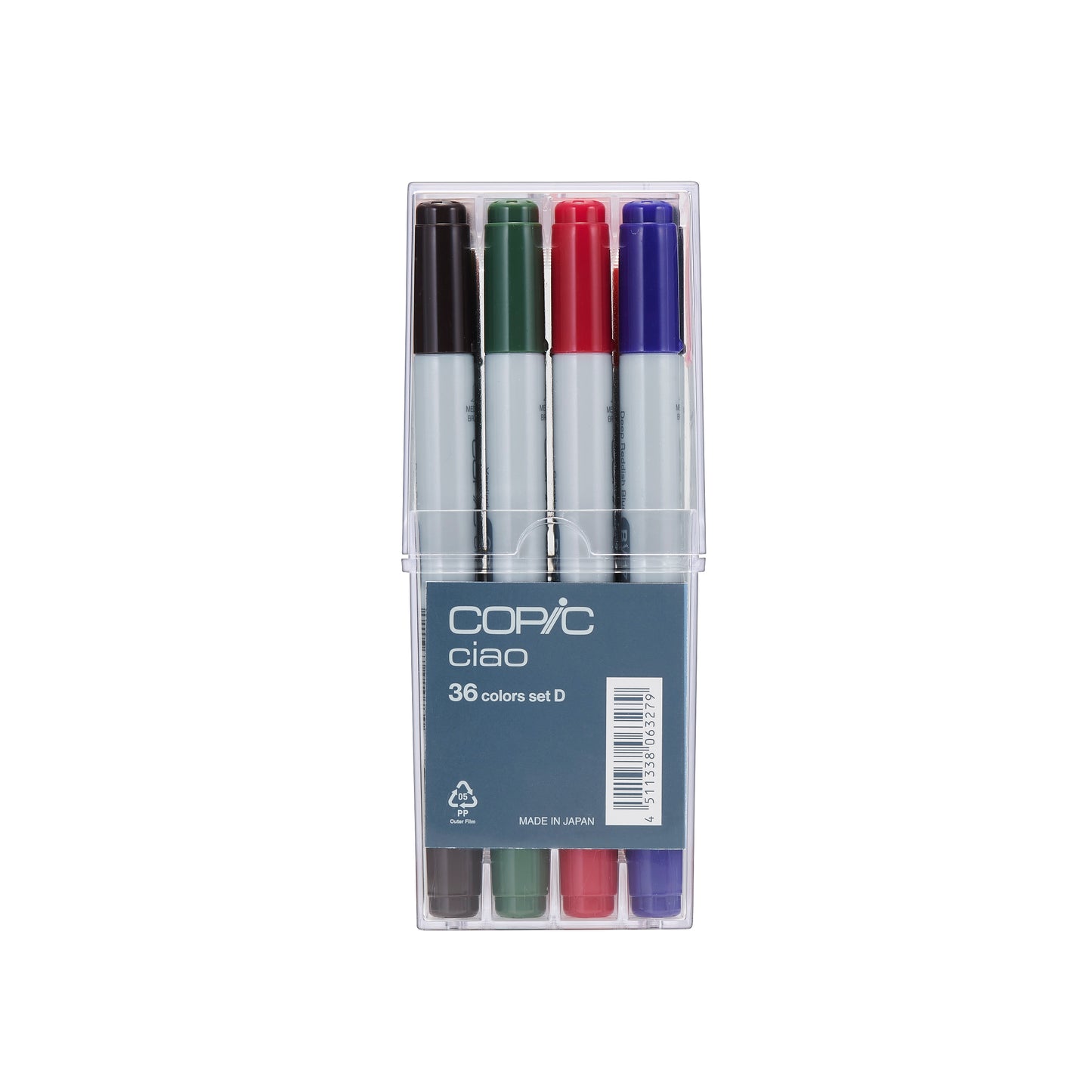 Copic Ciao Markers: 36 Color - Set D