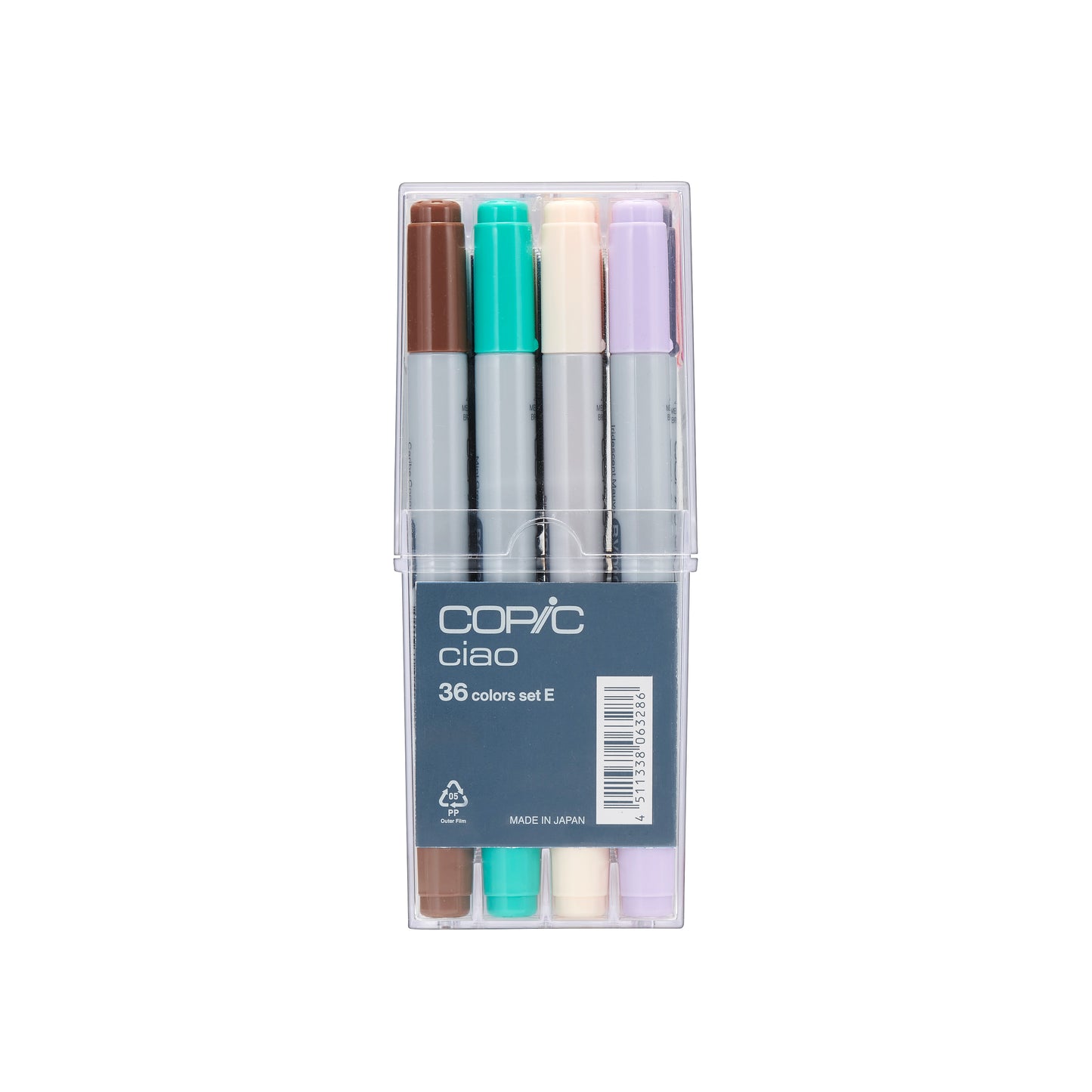 Copic Ciao Markers: 36 Color - Set E