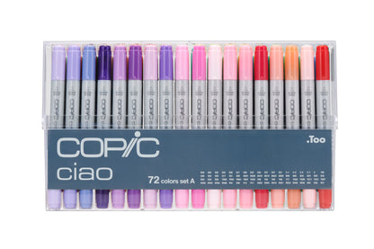 Copic Ciao Markers: 72 Color - Set B